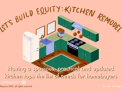 Kitchen Remodel cook equity hand lettering home house illustration kitchen lettering remodel