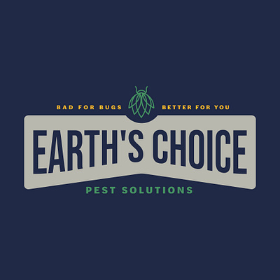 Earth's Choice Pest Solutions app branding design icon illustration logo typography ui ux vector