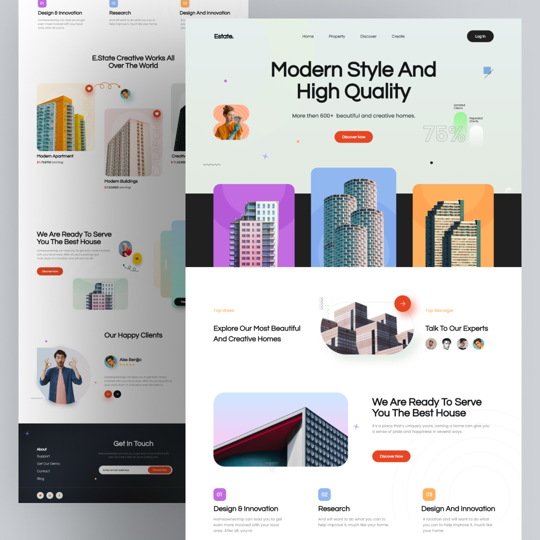 Example of Custom Website Design Dev Ready In Figma