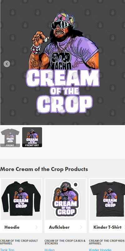 Macho Man T-Shirt cream of the crop macho man macho man masken macho man merch macho man randy savage nostalgia randy savage smackdown t shirt wcw wrestlemania wrestling wwe wwe raw wwf