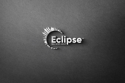 Eclipse Real Estate Logo brand identity branding design designinspiration eclipse eclipselogo gclcreative graphic design illustration logo logoinspiration logomockup logos mockup real estate logo typography