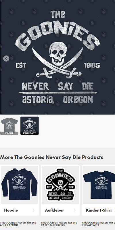 Goonies T-Shirt 1980s 80s 80s movies chunk goonies goonies never die never say die one eyed willie pirate treasure pirates sloth t shirt the goonies treasure map vintage