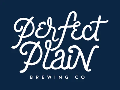 Perfect Plain Brewing Co. app branding design icon illustration logo typography ui ux vector