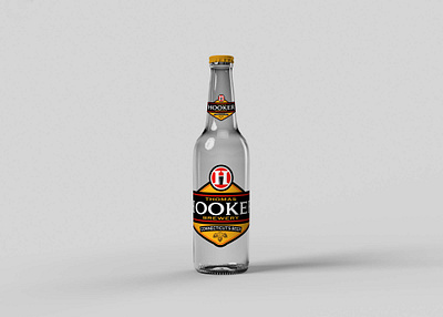 Hooker Beer Mockup animation beer bottle branding design freebies glass graphic design hooker illustration illustrator mockup vodka website