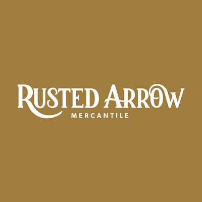 Rusted Arrow Mercantile app branding design icon illustration logo typography ui ux vector