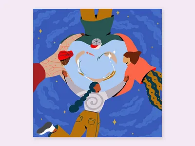 Inclusivity animation brands business character characterdesign diversity drawing heart illustration inclusivity insight instagram instagramforbusiness love motion graphics people sky