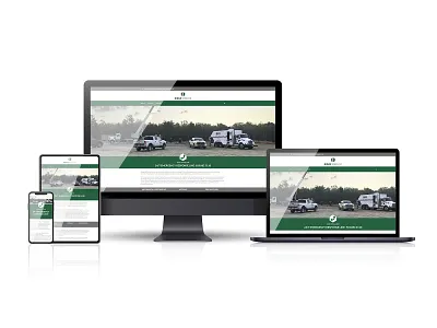 Ridge Wireline website design oil gas ui web design website
