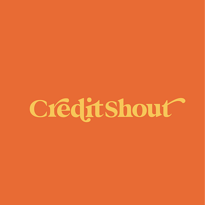 Credit Shout Branding branding branding design branding identity design jillstclair jillstclaircreative logo logodesign