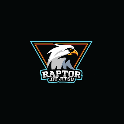 eagle raptor jiu jitsu art arts branding design eagle graphic design gym icon illustration jiujetsu logo vector