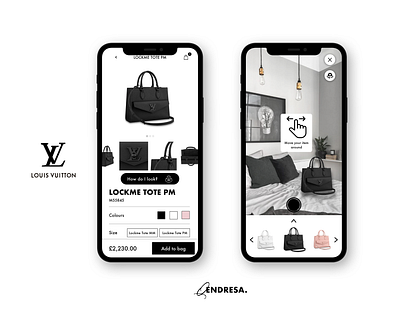 Louis Vuitton App AR concept app app design application design louis vuitton louis vuitton app ui ui design uiux user design user experience ux ux design