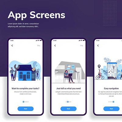 App Screens