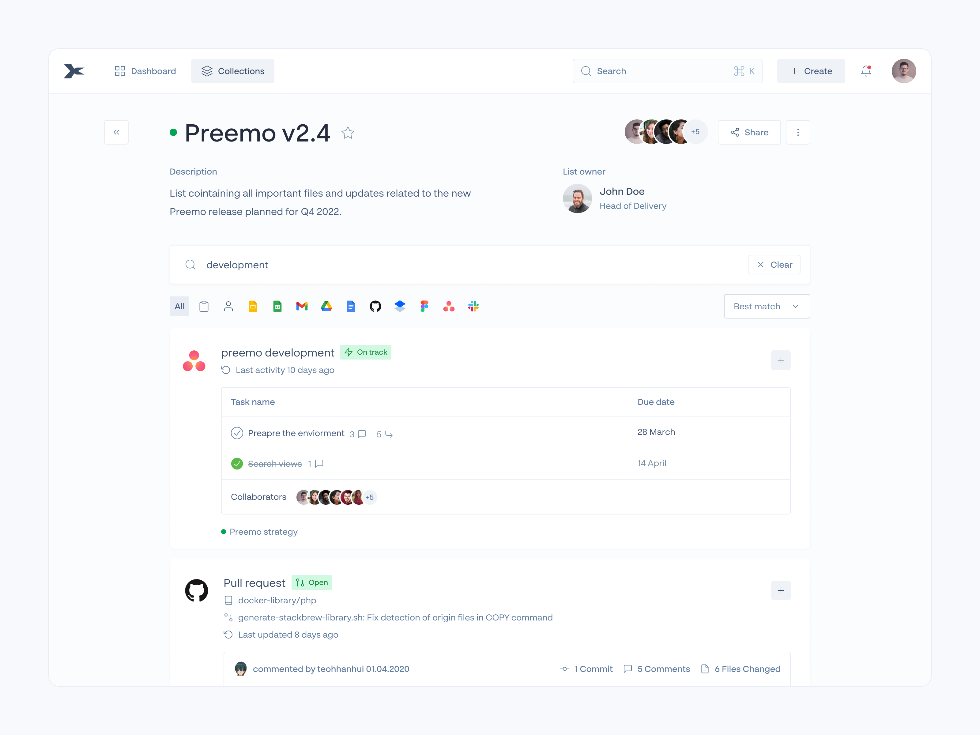 Example of 🧰 Preemo — product views