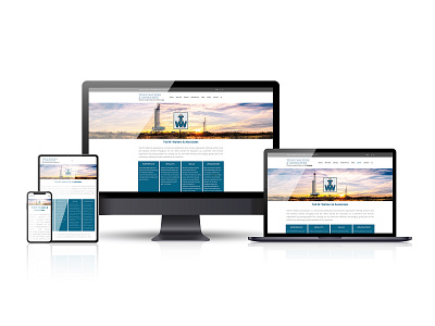 Ted Walters & Associates website design oil gas ui web design website