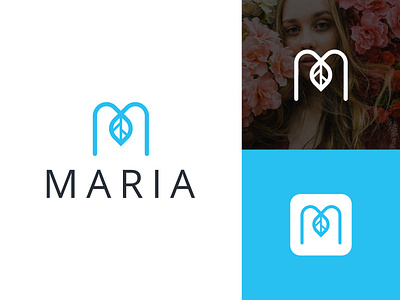 Maria Logo Design - M Maria Logo Design a b c d e f g h i j l k m n branding icon identity letter logo logo design logo designer logo designs logodesign logotype m flower logo m logo m maria logo m mark maria maria logo mark monogram o p q r s t vu v w x y z