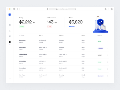 Earning Tab | Partner Dashboard dashboard dashboard 3d dashboard filters dashboard graph dashboard list dashboard list ui dashboard sidebar dashboard ui earning dashboard earning tab finance dashboard flat dashboard list view minimal dashboard minimal sidebar minimal ui sidebar ui sort by stat dashboard