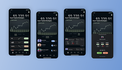 Robinhood Social Investment Fund [CONCEPT] app concept design experience finance fintech product product design ui ux