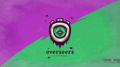 Overseers - E-sports mascot design. e sports esports graphic design logo mascot character mascot logo