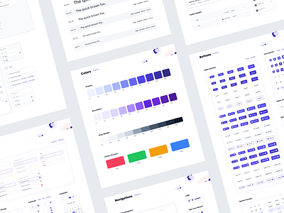 Formbedly - Styles & Components colors components design interface library style guide styles typography ui ux
