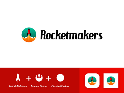 Rocketmakers: Brand Design brand brand design brand identity branding design graphic design logo logo design