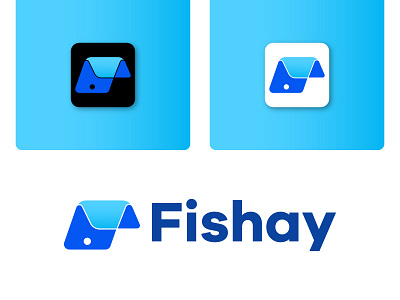 Fishay 3d bank brand design branding business logo company creative logo design fish logo graphic design illustration logo logodesign logotype marketing minimalist modern ui vector
