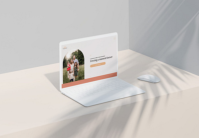 Missy Marshall Website arched image branding hero section identity logo photographer website photography website