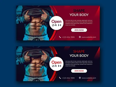 Banner/ Web Banner Design website promotional banner