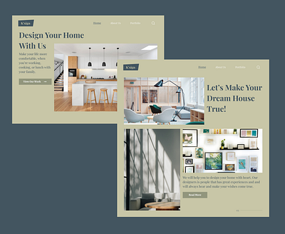 Interior Design Web - Exploration app exploration ui web