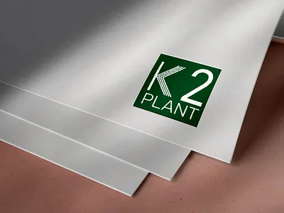 Logo for K2 plant company adobe branding design graphic design illustration logo photoshop vector