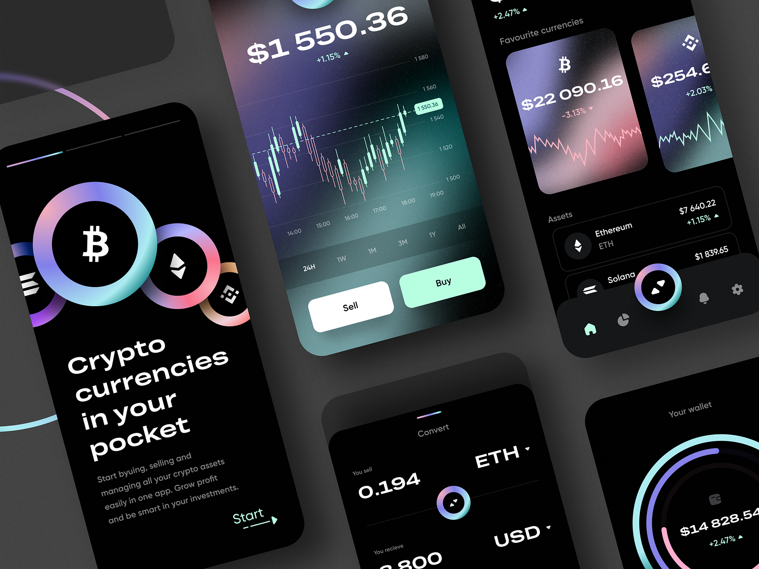 mobile crypto wallet app