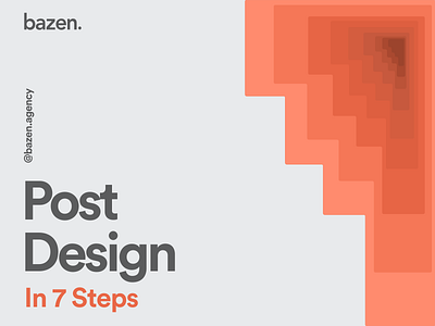 Design Tip - Create a post in 7 steps design elements design principles design tip design tips graphic design instagram post layout design layout exploration post design ui ui design uiux ux