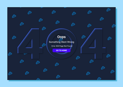 404 Error Page 404 error figma uiux web design