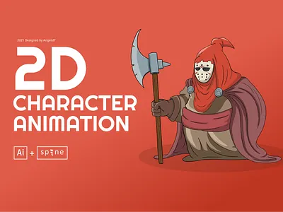 2d character animation 2d animation character design illustration illustrator modeling spline
