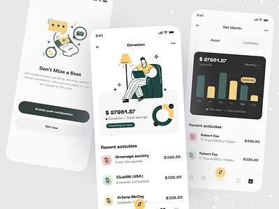 Finance Wallet app design app design banking branding clean coin cryto design finance fintech illustration ios logo minimal mobile ofspace type wallet website website design