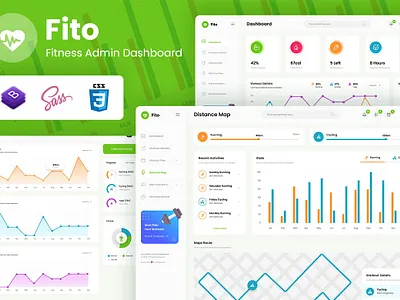 Fito - Fitness Admin React Dashboard Template admin admin dashboard app ass bootstrap bootstrap fitness dasbhoard design fitness kit modern responsive sales template ui ui design ux ux design web