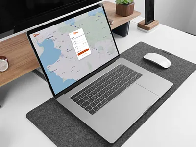 Ofire Plus login screen graphic design ui ux design