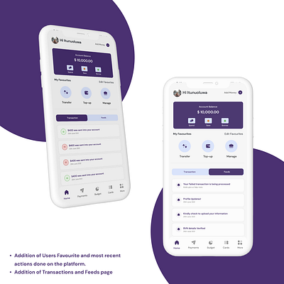 Kuda Bank Dashboard UI bank design finance free kuda mobile portfolio product product design ui uidesign uiux