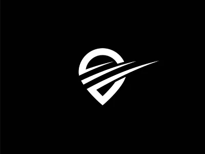 pin and fast line delivery abstract logo awesome logo delivery logo fast lines logo logo design logo for sale logo inspiration memorable logo pin logo professional logo simple logo unique logo