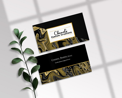 Creations business card branding design graphic design illustration logo typography vector