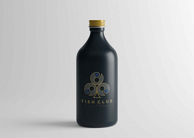 Premium Black Glass Bottle Mockup 3d attractive black bottle branding cover design glass illustration images latesr latest logo mockup new premium psd psd mockup ui vector