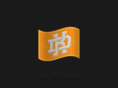 DK Monogram Flag
