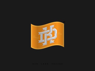 DK Monogram Flag