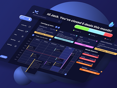 Scheduling Tool Dashboard 3d blue branding calender dashboard design desktop jakeux product design productivity saas scheduling scheduling tool tablet ui ux web web design