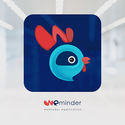 We Minder App Logo branding illustration logo