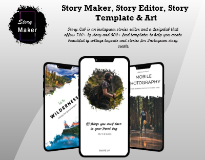 Story Maker, Story Editor, Story Template & Art