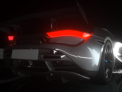 Mclaren Render 3d automotive c4d car cinema 4d octane render