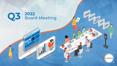 Board Meeting branding character computer cover cute design graphic design icon illustration isometric landing meet page print robot site tech ui vector web