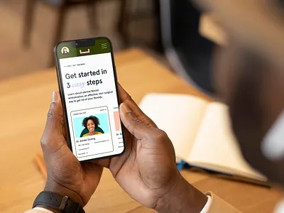 Helped website - Made in Webflow b2b brand brand designer brand identity branding icon illustration logo modern people saas tech typography webflow website website design