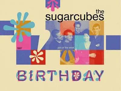 Jam of the Week | 137 album art design graphic design illustration typography