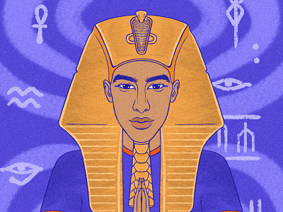 Egyptian Avatars Set avatar egyptian illustration vector