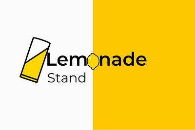 Branding lemonade stand branding design icon illustration logo logodesign typography ui ux vector